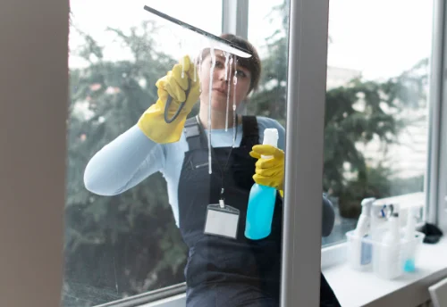 Nettoyage de vitres intérieures et extérieures à Pailloles